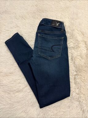 American Eagle Outfitters Dark Indigo Women's Jegging Jeans